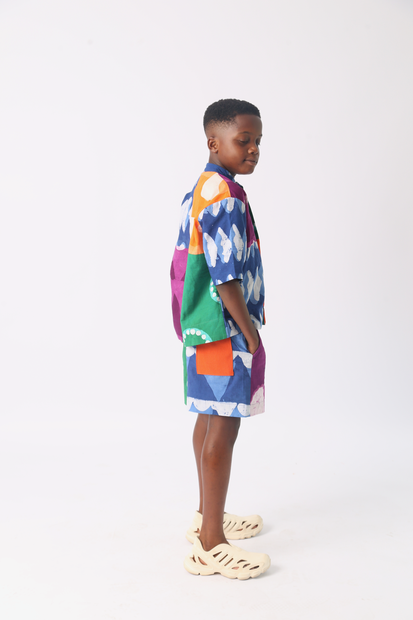 KIDS BRIGHT MULTICOLOURED SHORTS