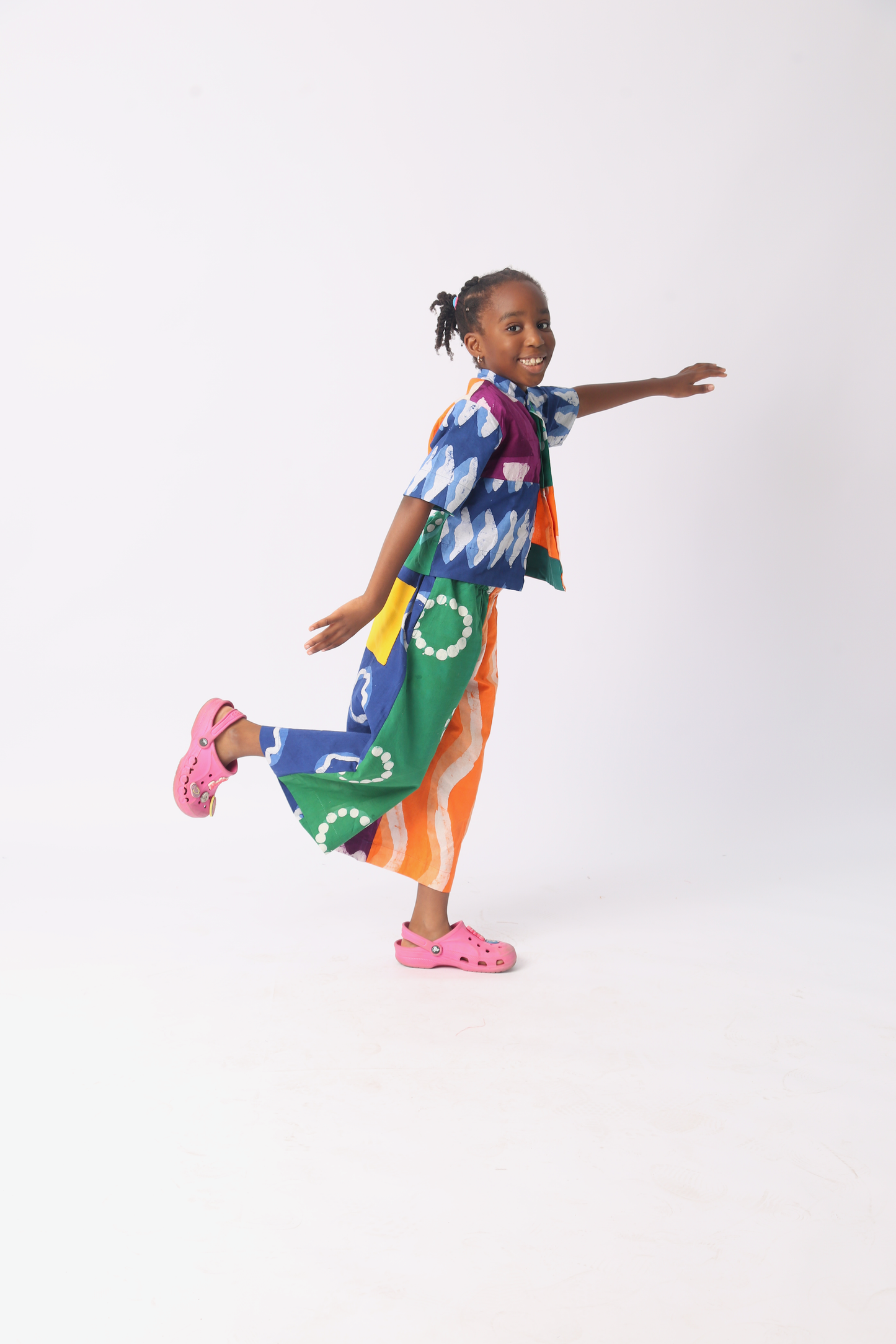 KIDS BRIGHT MULTICOLOURED CULOTTES
