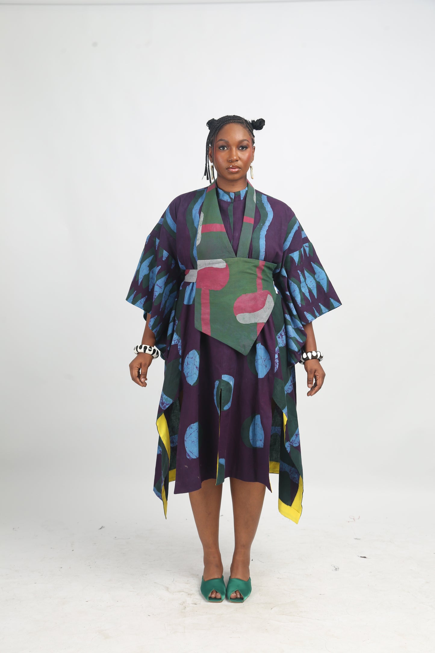 ASOOKE AND FABRIC BIB