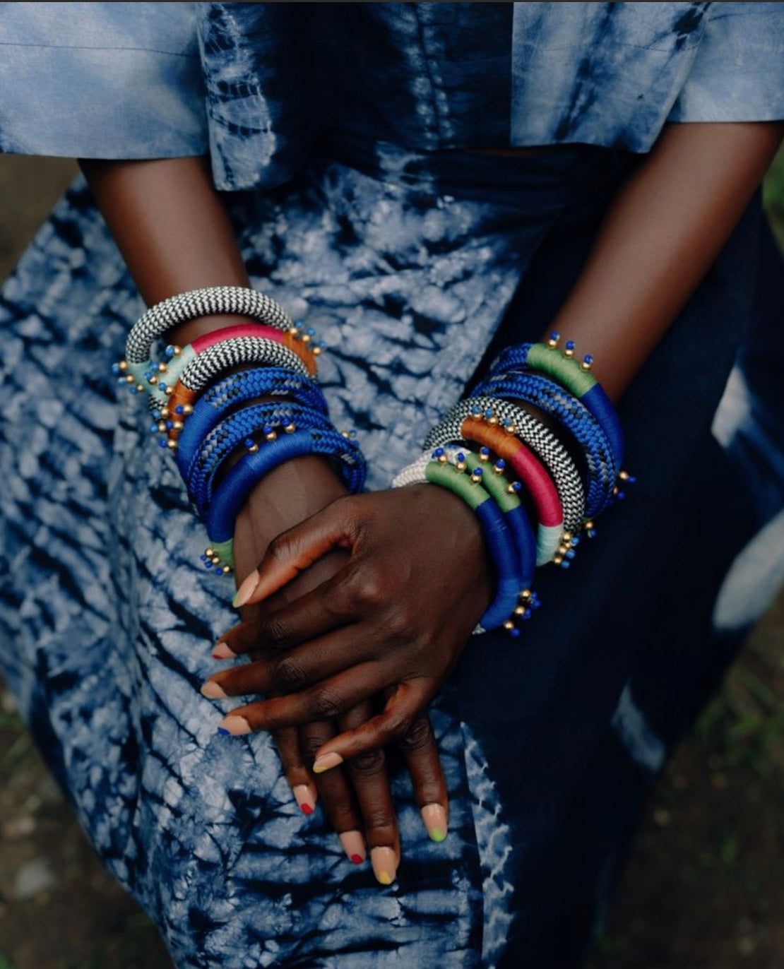 ASE BRACELET BLUE BLUE GREEN