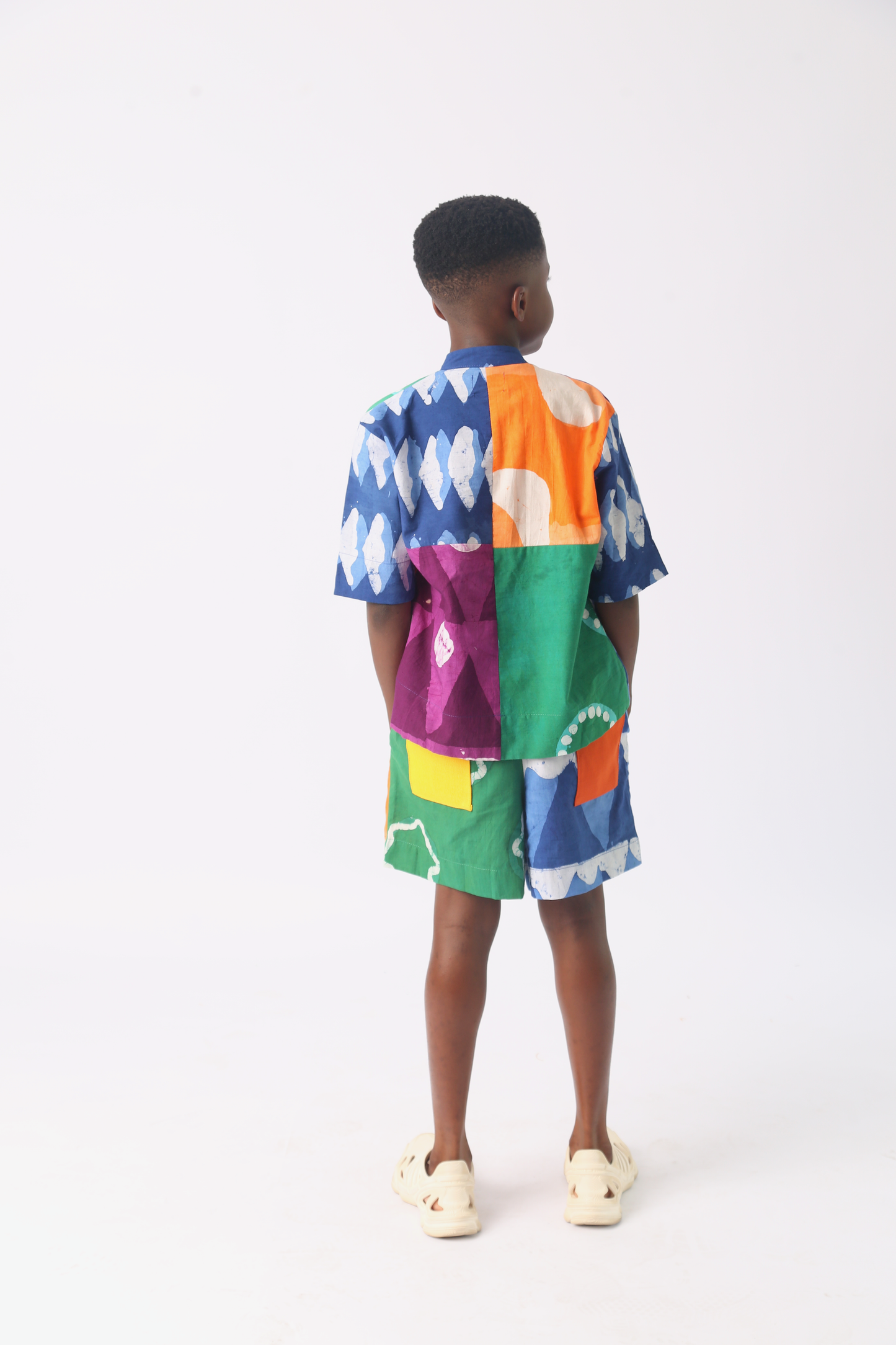 KIDS BRIGHT MULTICOLOURED SHORTS