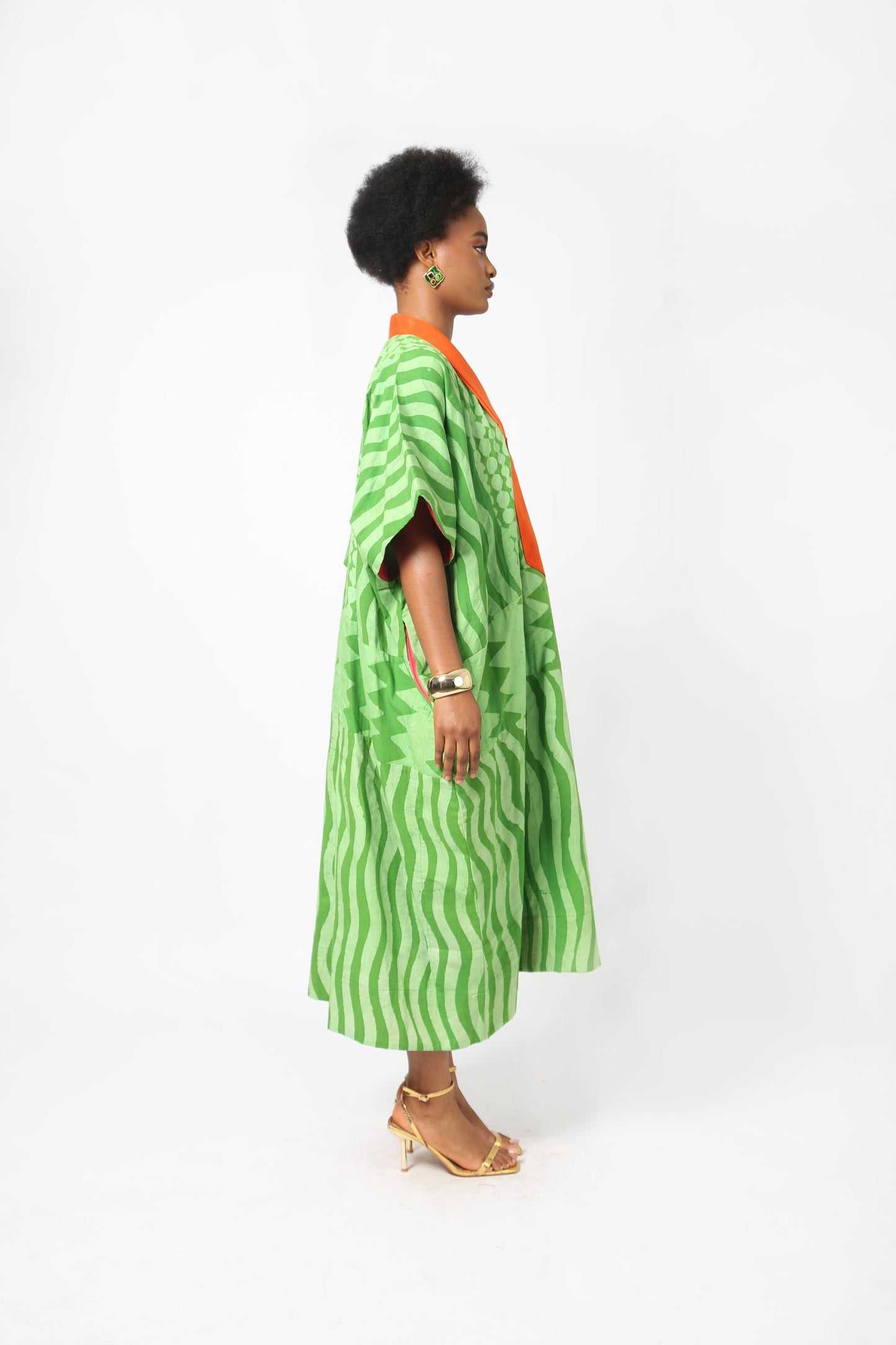 LEMON AND LIGHT LEMON AGBADA WITH ASO OKE