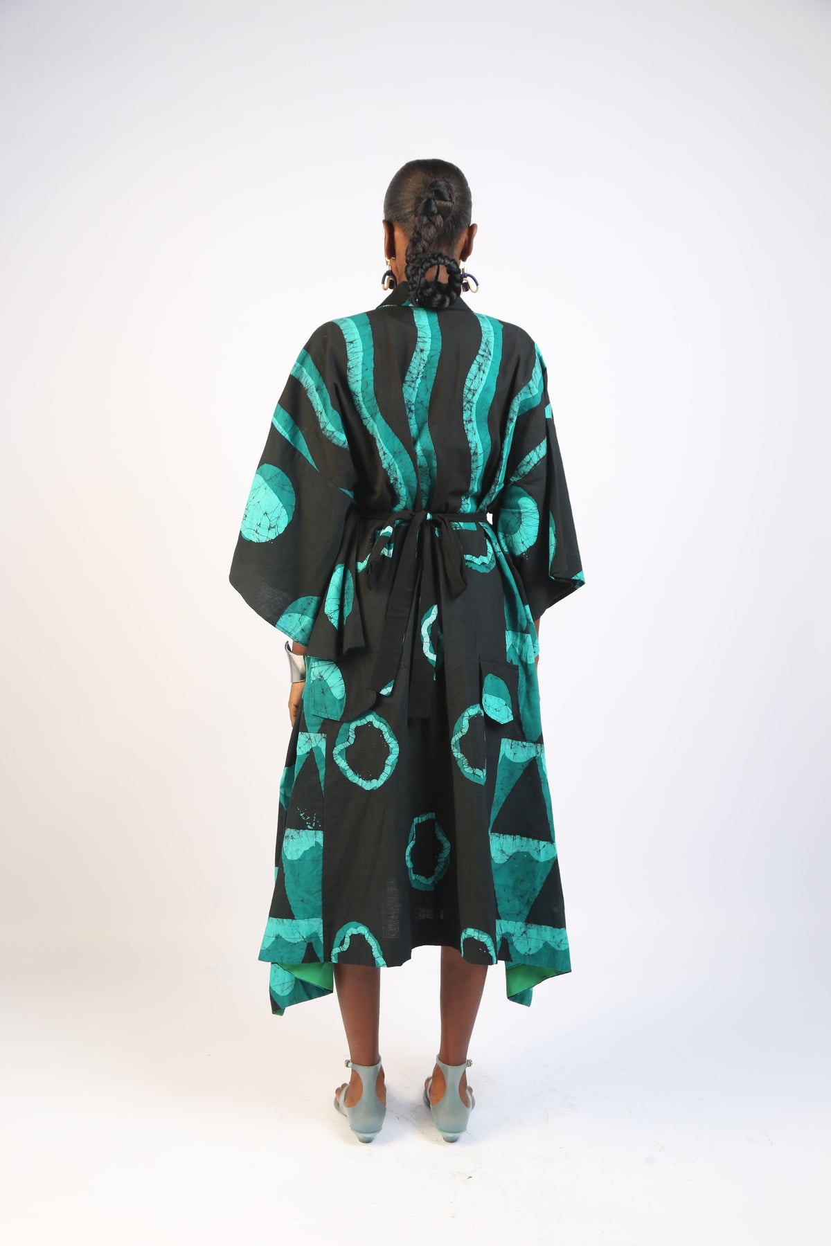 MULTIPRINT SHIRT DRESS