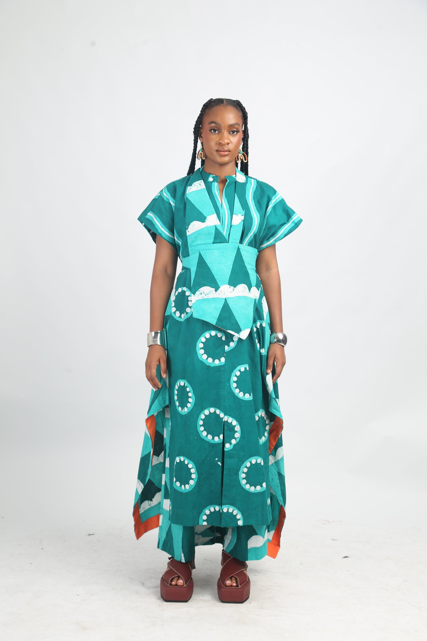 ASOOKE AND FABRIC BIB