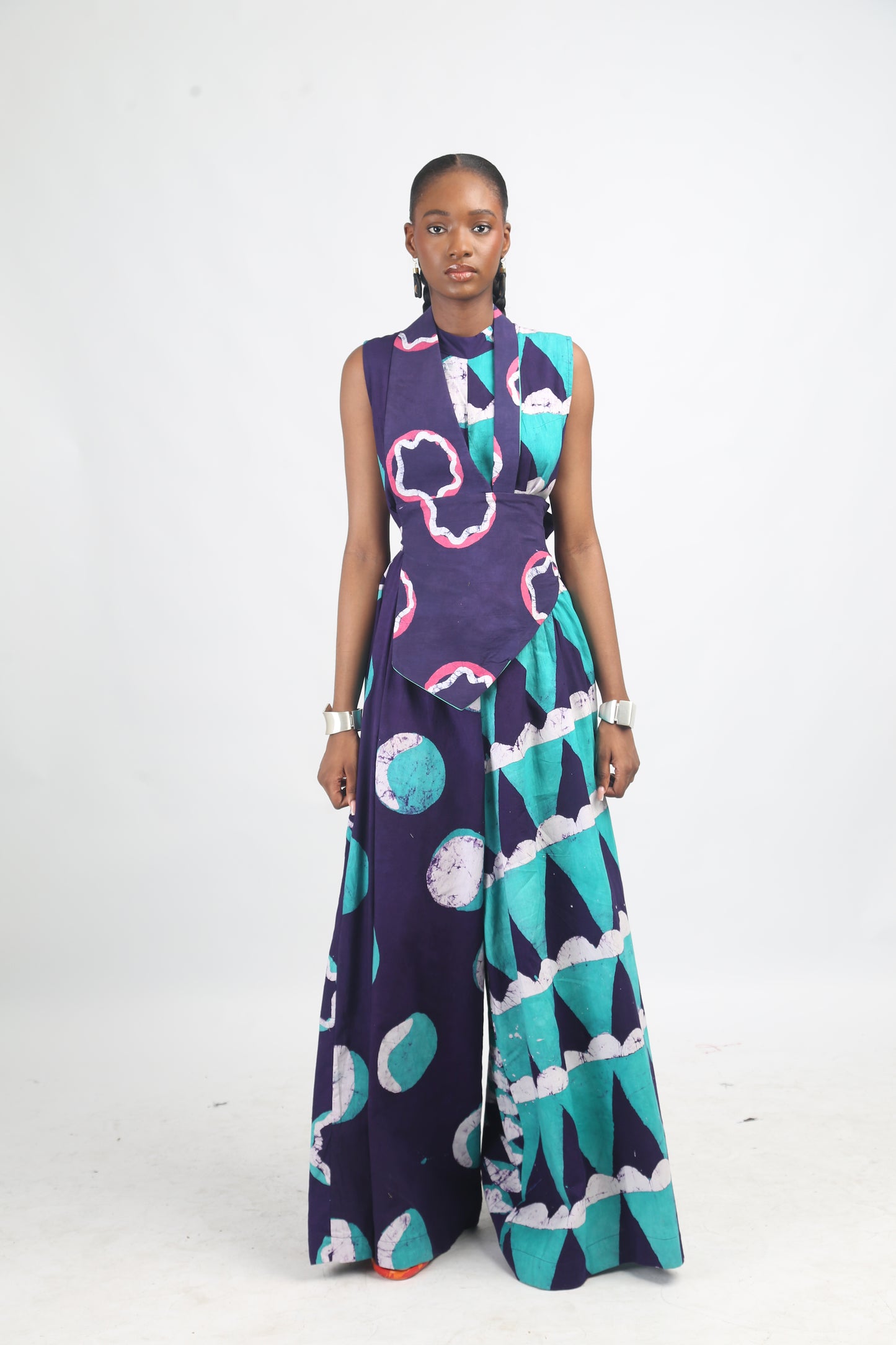 ASOOKE AND FABRIC BIB