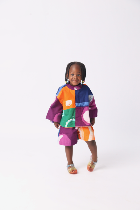 KIDS BRIGHT MULTICOLOURED SHIRT