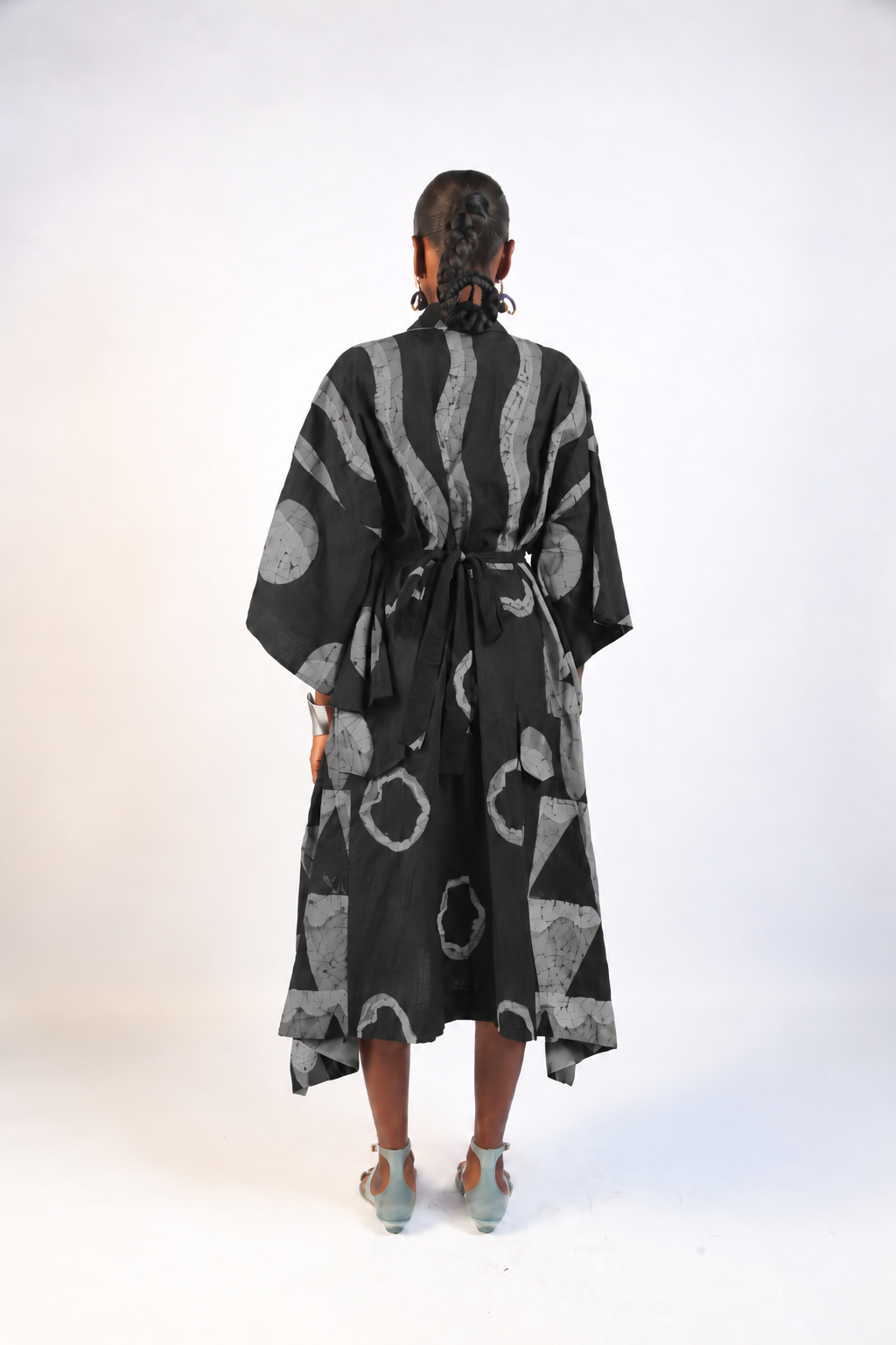 MULTIPRINT SHIRT DRESS