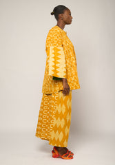 GOLDEN YELLOW WIDE LEG CULOTTES