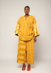 GOLDEN YELLOW BUBA SHIRT