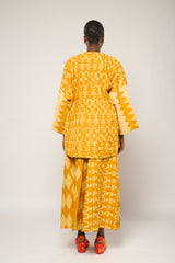 GOLDEN YELLOW BUBA SHIRT