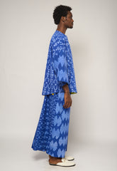 EID BLUE BUBA SHIRT