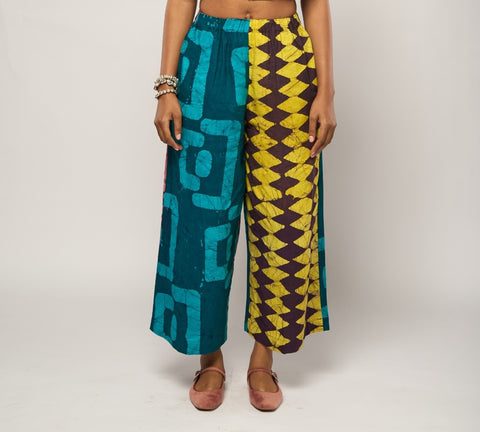 DARK MULTI-COLOURED CULOTTES